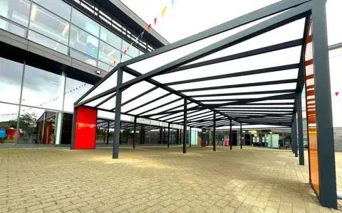 Outdoor dining canopy