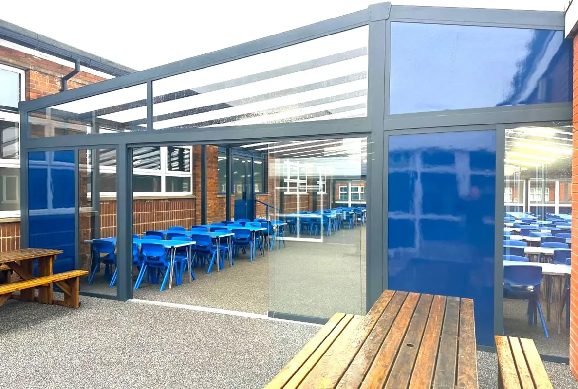 outdoor dining canopies